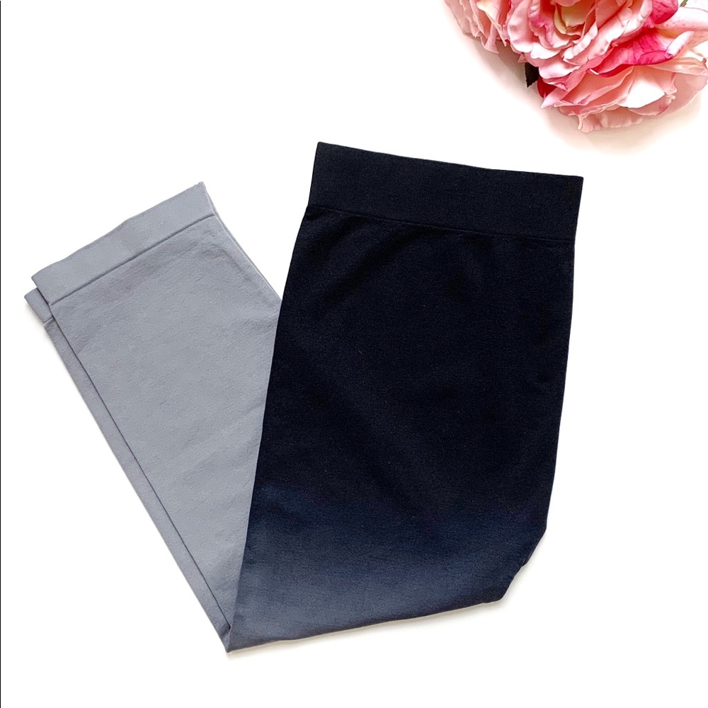 NWOT Zaney Threads Ombré Seamless Capri Leggings - Picture 4 of 7
